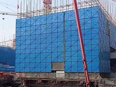 蓋樓爬架網圖片1